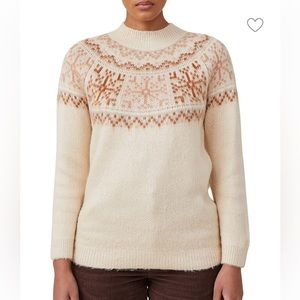 NWT Cotton On Main Range Fluffy Heritage Sweater